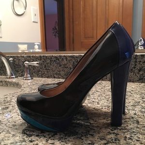 BCBG platform heels